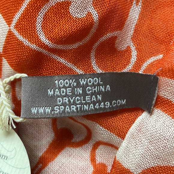 BNWT Spartina 449 - 100% wool scarf - Picture 4 of 11